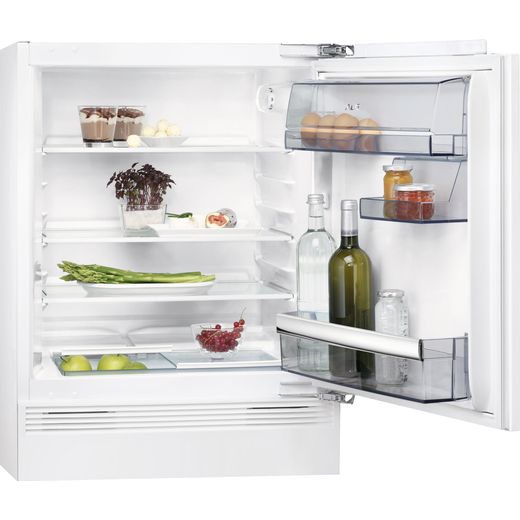 AEG SKB582F1AF Integrated Under Counter Fridge - Fixed Door Fixing Kit - White - F Rated