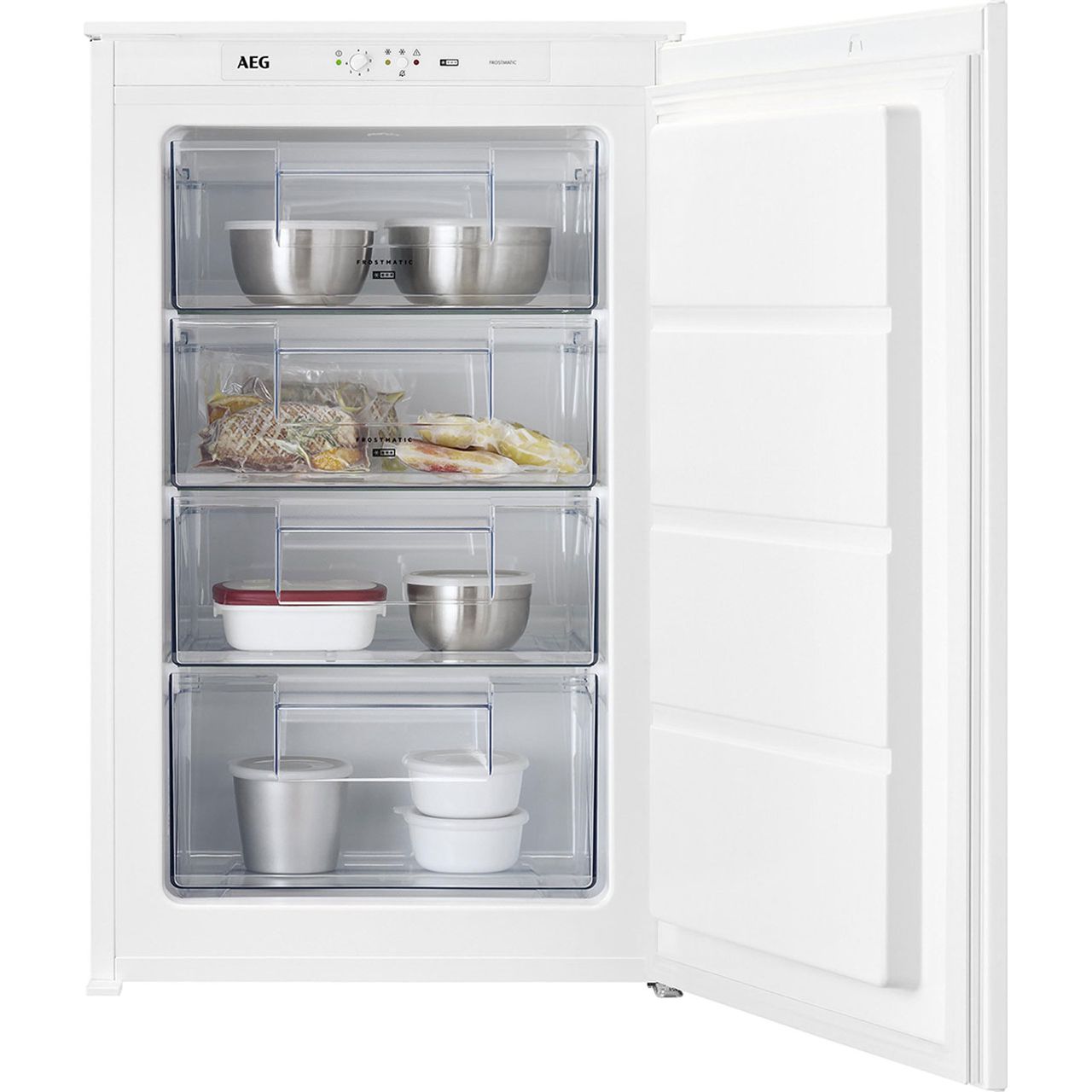 AEG ABE6882VLS Integrated Upright Freezer with Sliding Door Fixing Kit Review