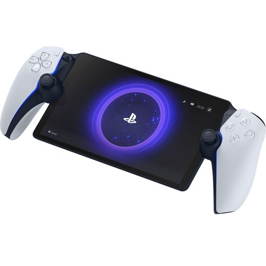 PlayStation - White / Black - High perspective shot
