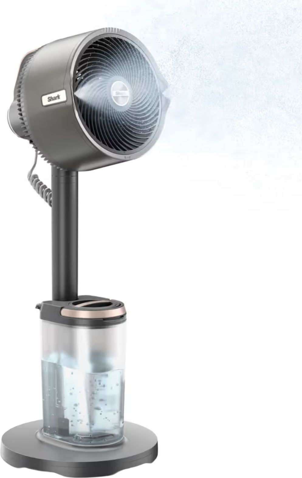 Image of Shark FlexBreeze Pro Mist Tower Fan - Grey, Grey