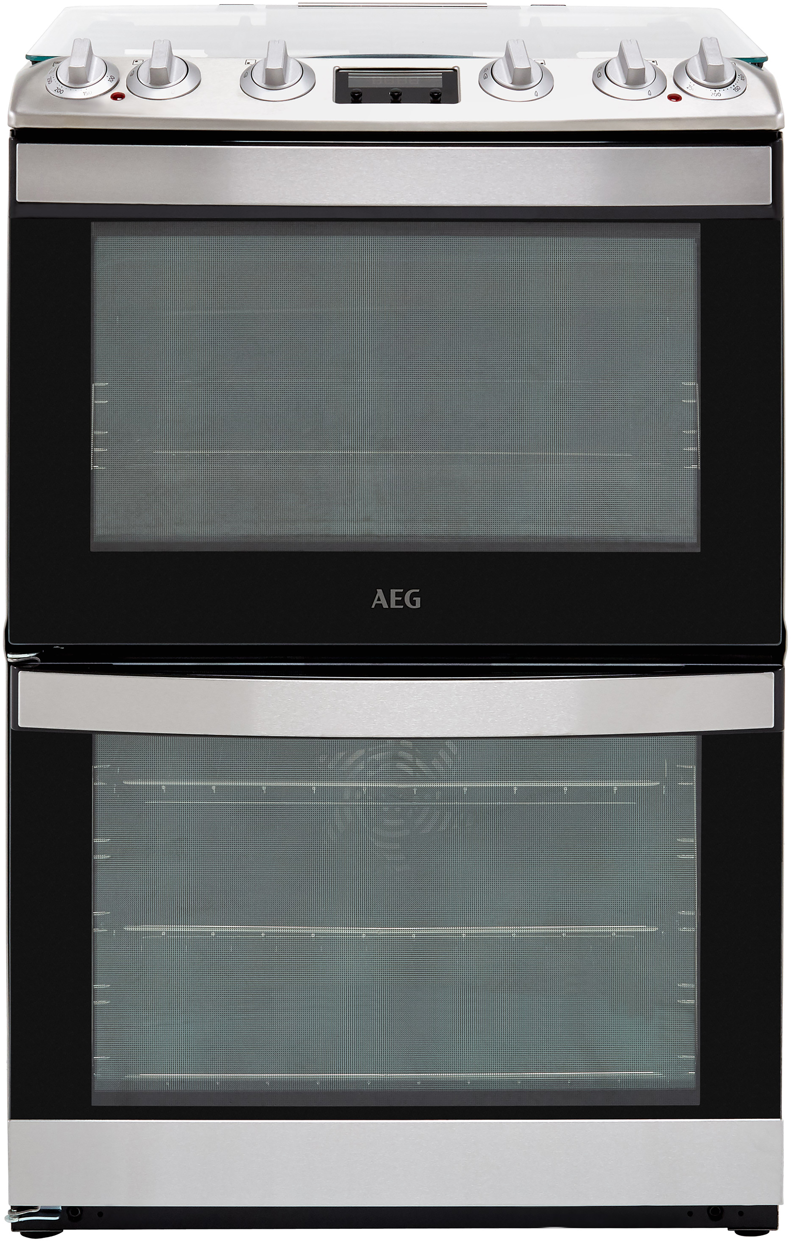 AEG CKB6540ACM 60cm Freestanding Dual Fuel Cooker - Stainless Steel - A/A Rated, Stainless Steel
