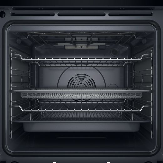 Hotpoint 859991683210 Electric Single Oven Black - Inside cavity shot 