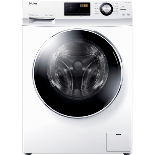 Haier HWD100-BP14636N 10Kg / 6Kg Washer Dryer with 1400 rpm - White - E Rated