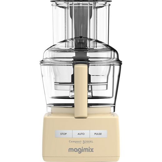 Magimix 3200XL 18375 2.6 Litre Food Processor With 17 Accessories - Cream