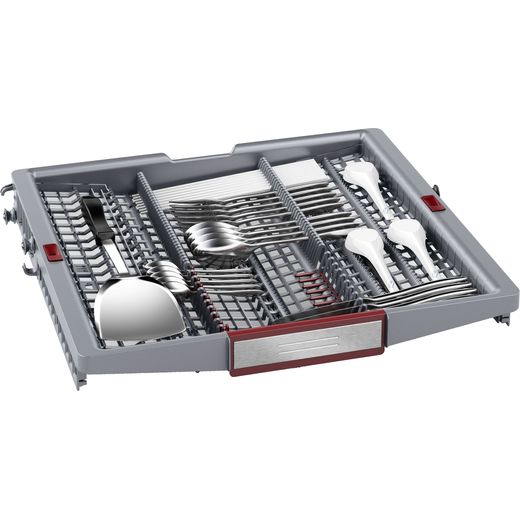 NEFF N70 Integrated Standard Dishwasher - Stainless Steel - Cutlery tray shot