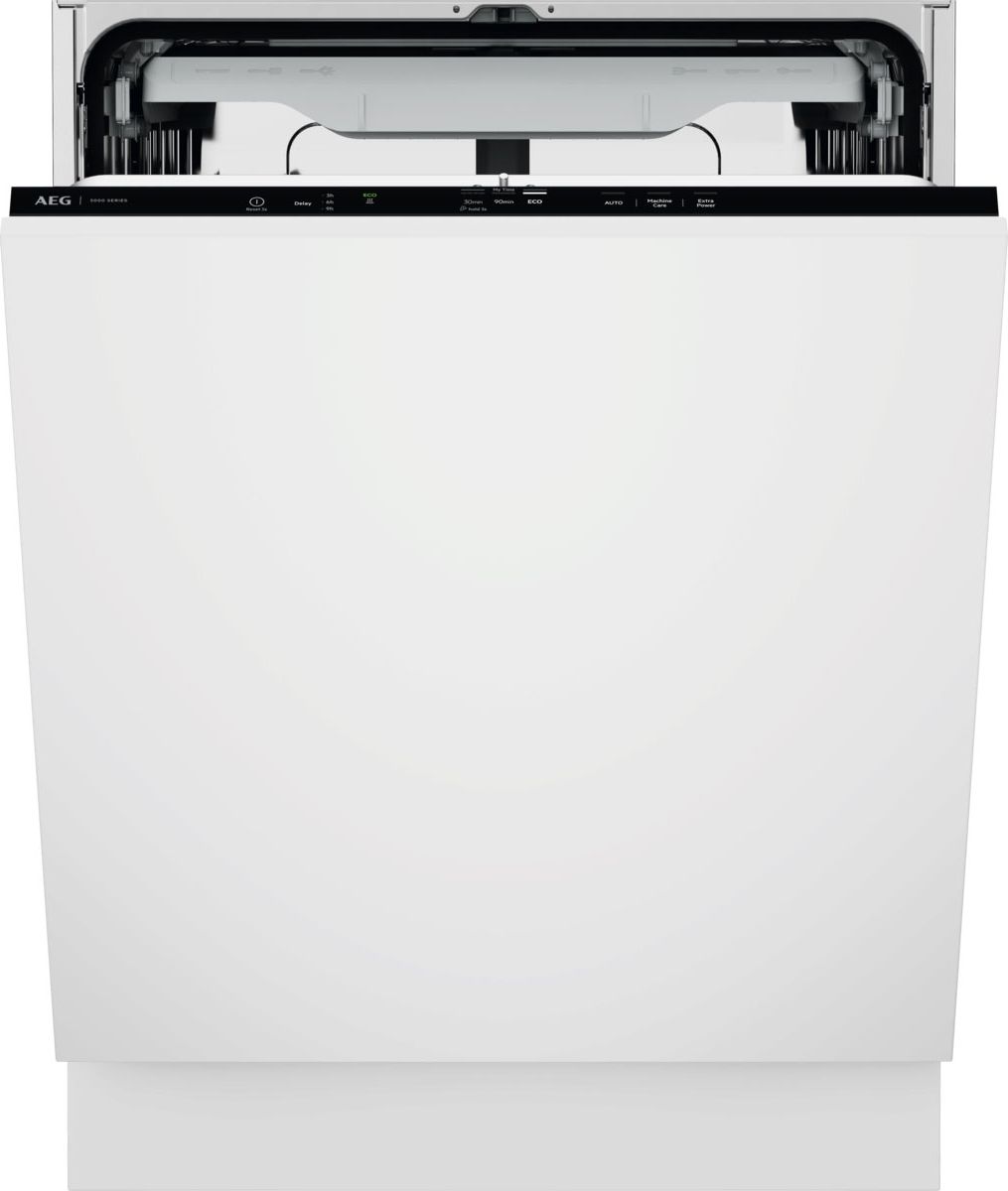 AEG 5000 Series GI5200C2SN Full Size Integrated Dishwasher - White