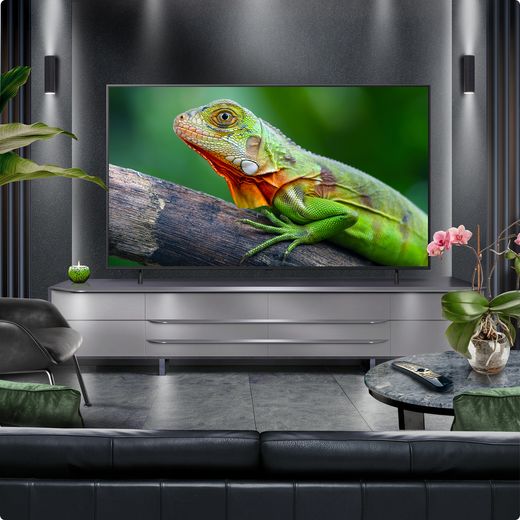 LG QNED80A6 75" 4K Ultra HD MiniLED Smart TV - TV in room