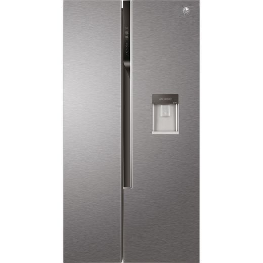Hoover HHSWD918F1XK American Fridge Freezer - Silver