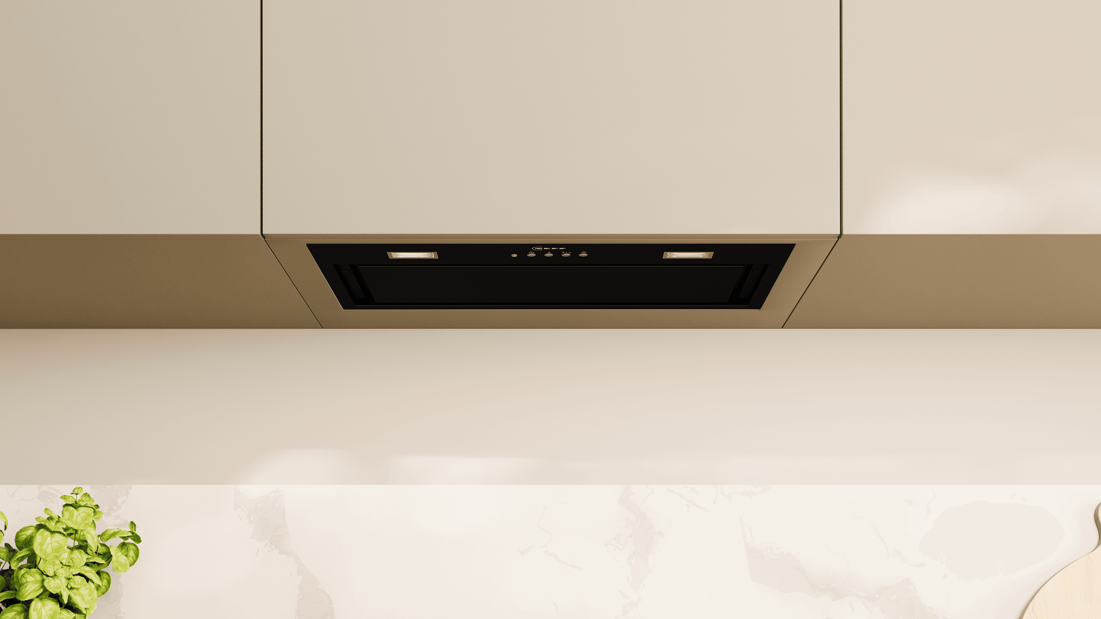 Image of NEFF N70 D54NAC1S0B 52 cm Canopy Cooker Hood - Black, Black