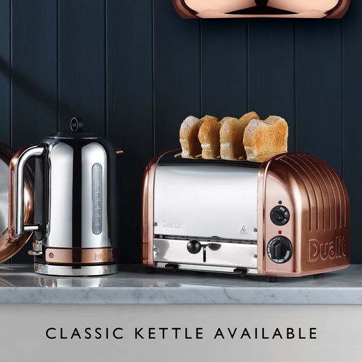Dualit Classic 47450 4 Slice Toaster - Copper - Annotation - Classic toaster available