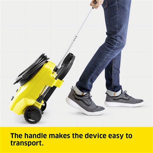Kärcher K 3 Classic Pressure Washer - Annotation - Easy to transport shot