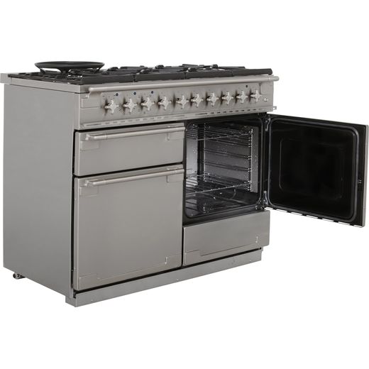 Rangemaster Elise ELS110DFFSS 110cm Dual Fuel Range Cooker - Stainless Steel