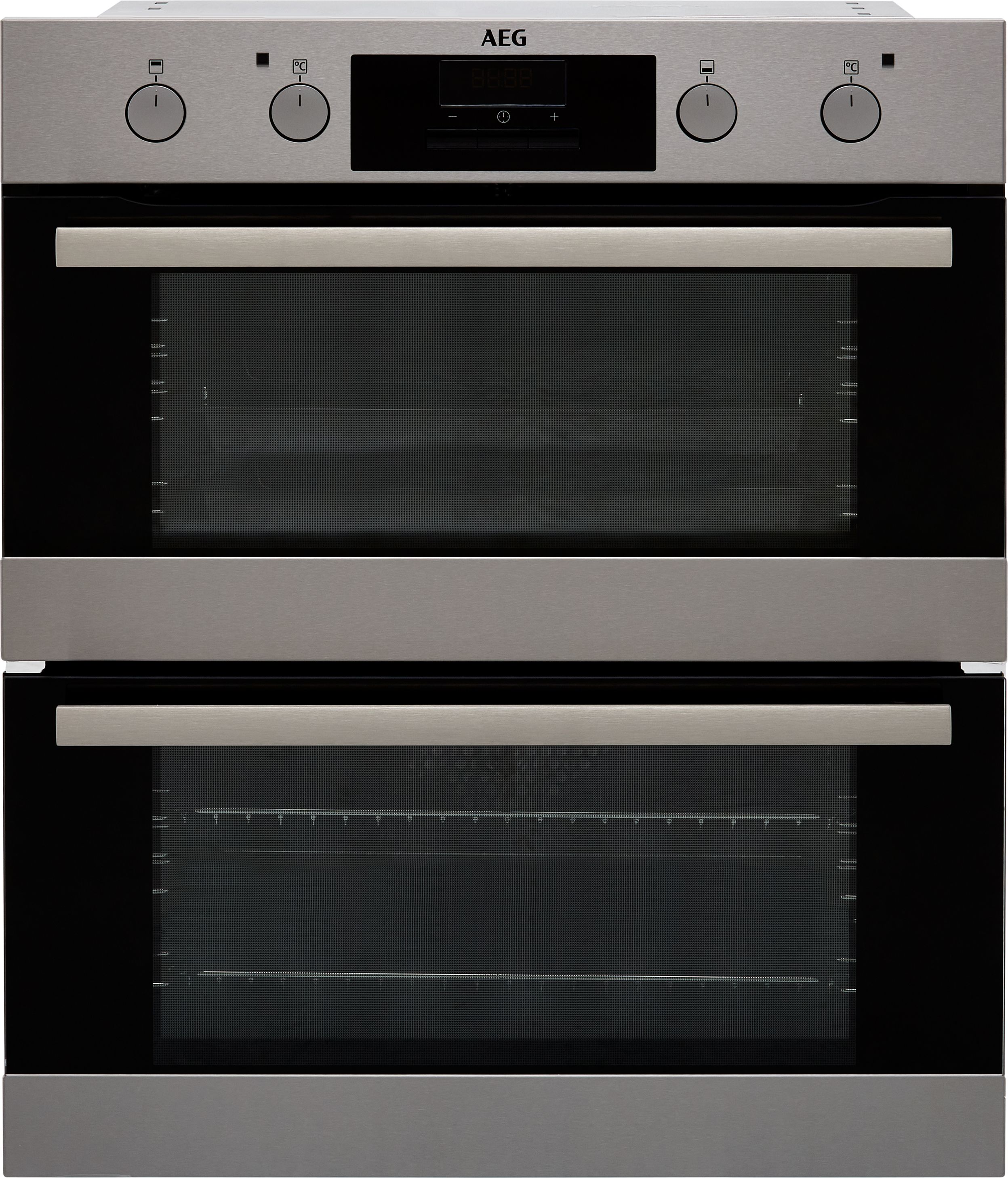 AEG DUB331110M Built Under Electric Double Oven - Stainless Steel - A/A Rated, Stainless Steel
