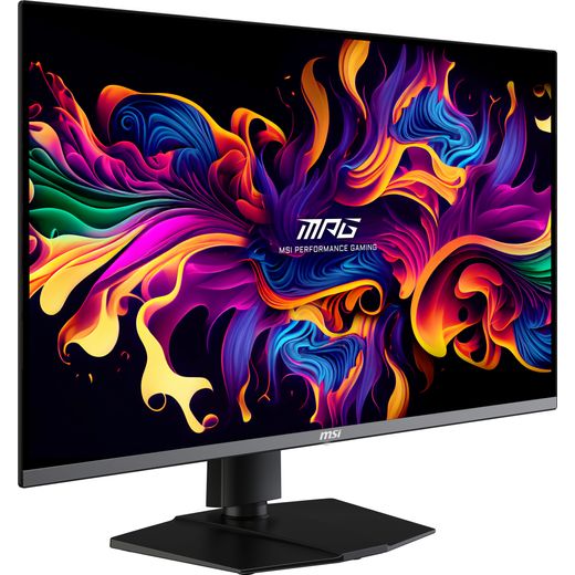 MSI MPG 321URX QD-OLED 4K Ultra HD 31.5" Monitor - Black - Right perspective