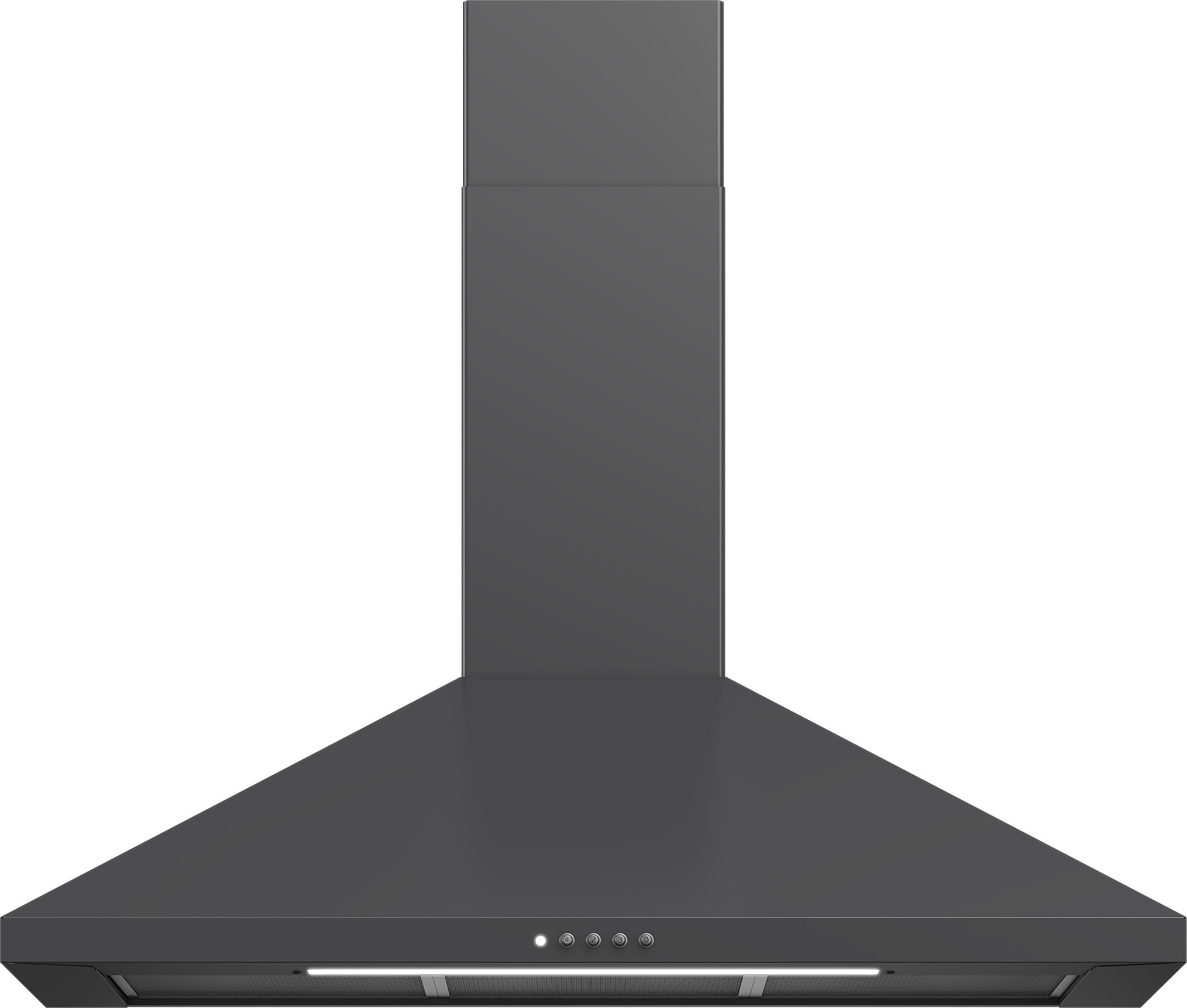 Leisure 90cm Chimney Cooker Hood - Ducted/Recirculating - Grey