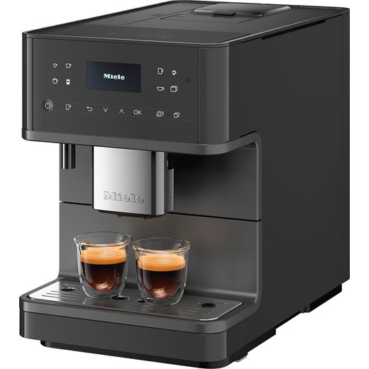 Miele 11590240 Coffee Machines Graphite Grey Pearl Finish - Left perspective