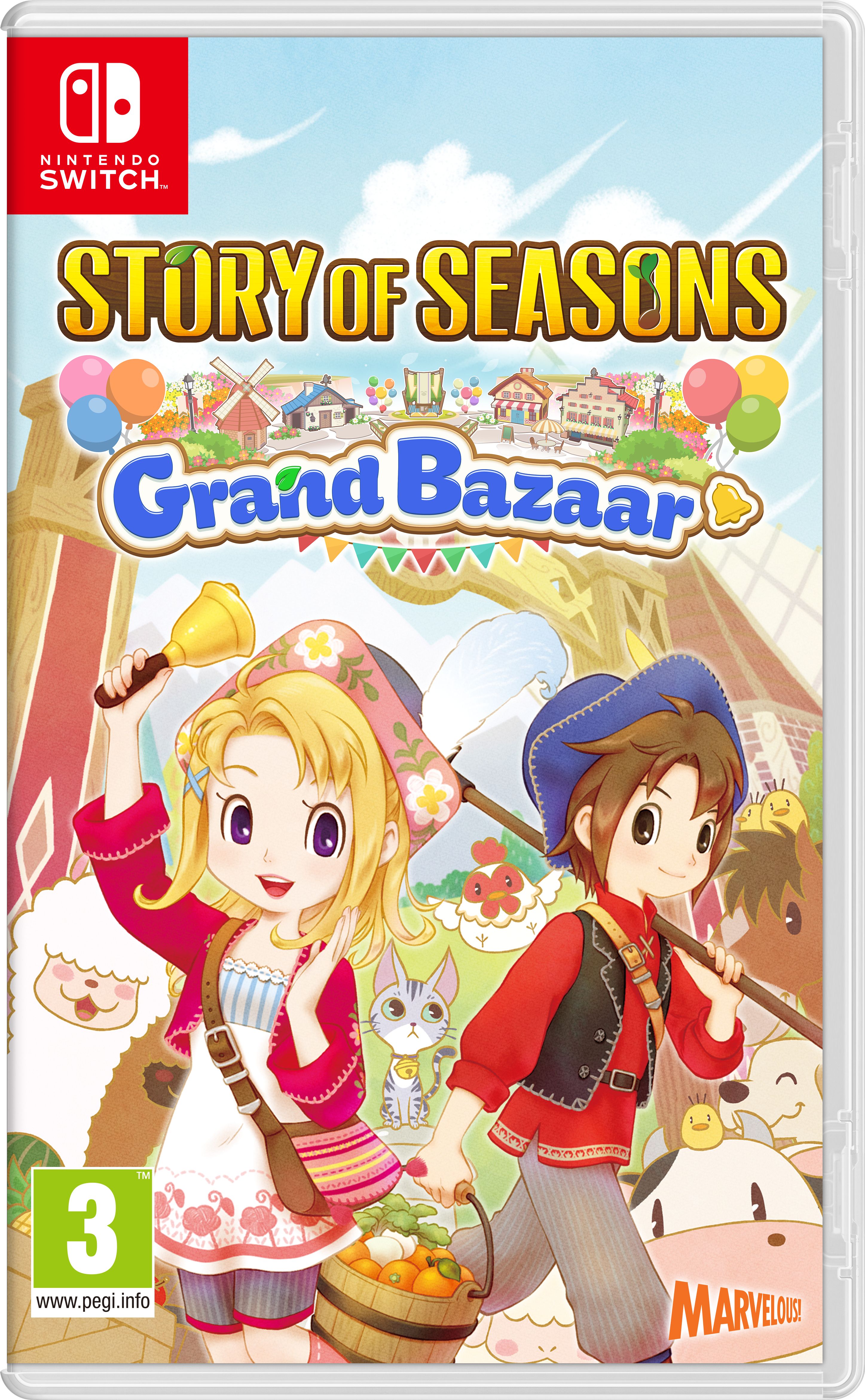Story of Seasons: Grand Bazaar for Nintendo Switch 2, White