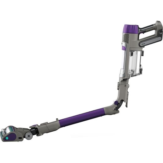 Shark PowerDetect IP1251UKT Cordless Vacuum Cleaner with up to 70 Minutes Run Time - White / Java Grey - Side shot flex mode