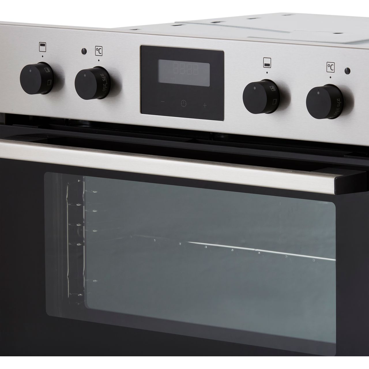 zanussi built in double fan oven