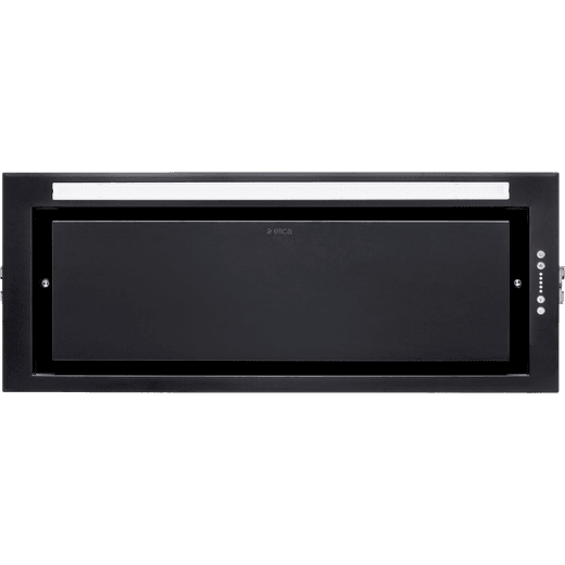 Elica LANE-80-BLK 72 cm Integrated Cooker Hood - Black / Stainless Steel - For Ducted Ventilation