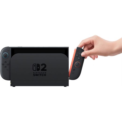Nintendo Switch 2 Console - Person attaching Joy-con