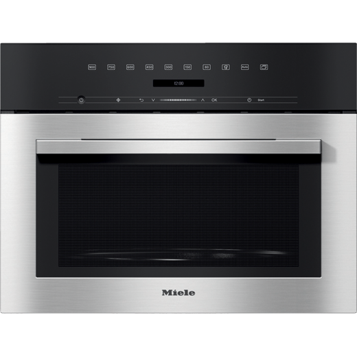 Miele M7140TC Built In Microwave - Clean Steel