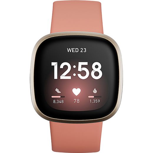 Fitbit Versa 3 Smart Watch - Pink