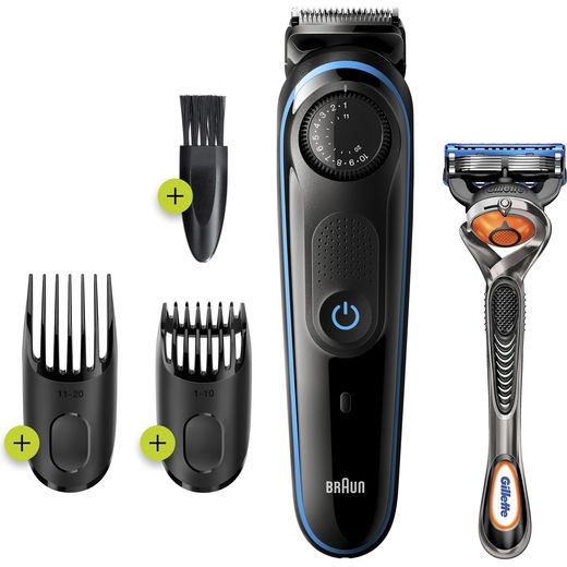 Braun BeardTrimmer 3 Beard Trimmers Black / Blue