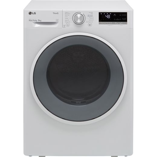 LG V3 FDV309W Heat Pump Tumble Dryer - White
