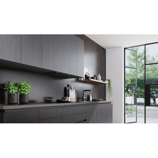 Siemens IQ500 Cooker Hood - Black- Cooker  hood in kitchen