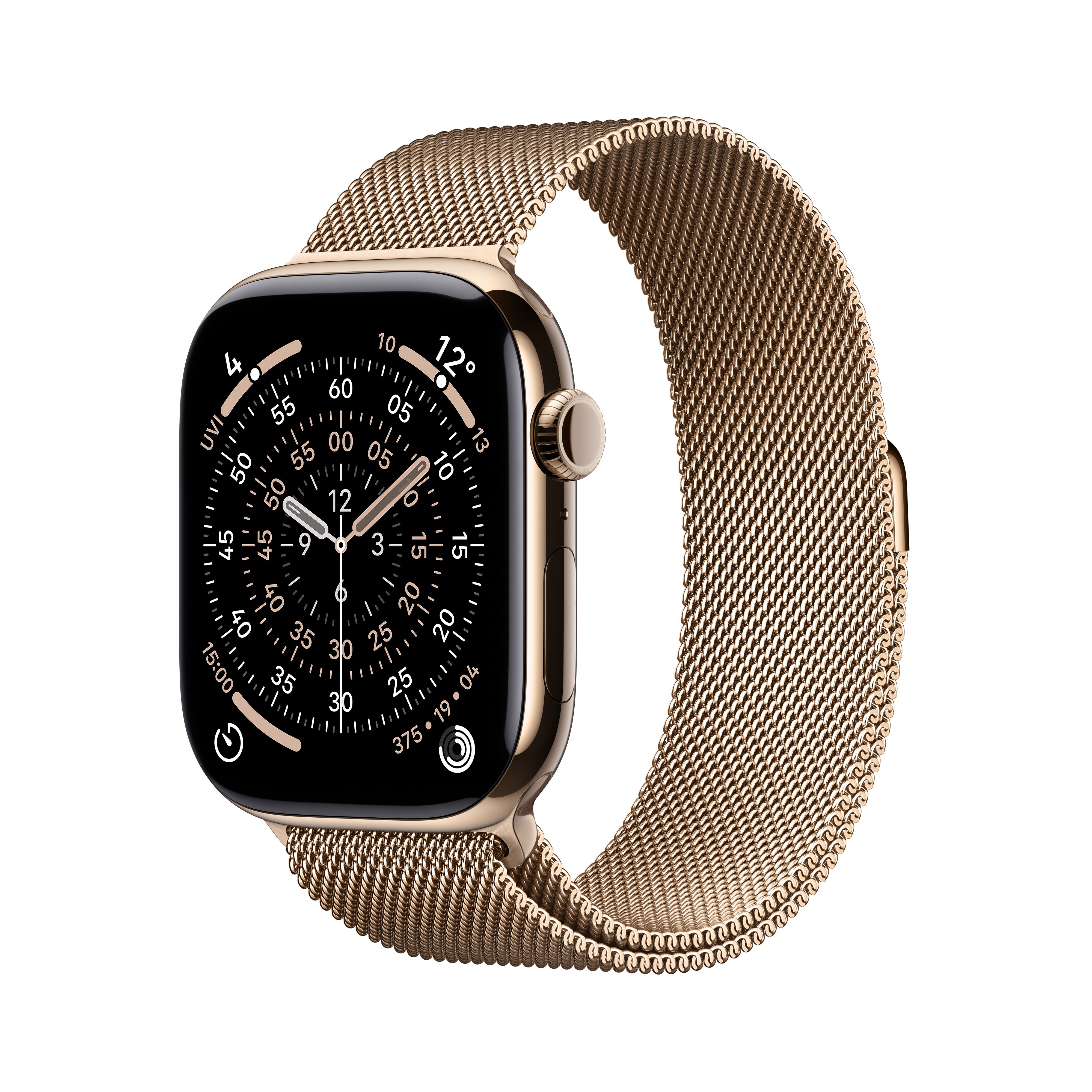 Apple Watch Series 11 - 46mm - GPS + Cellular - Titanium - Gold