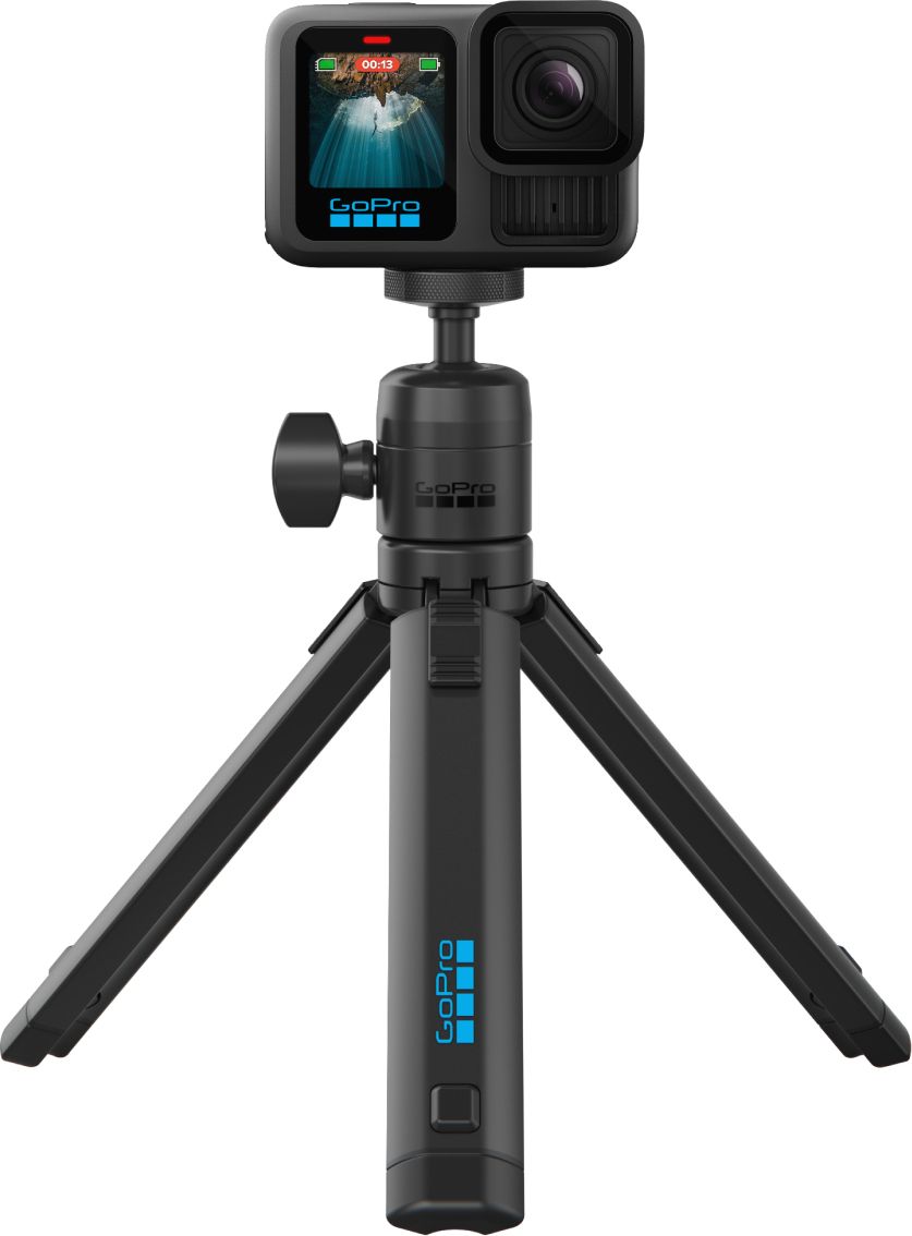 GoPro - Tripod and Ball Head Mount - Aluminum - Black