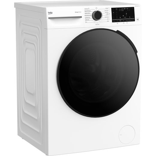 Beko bPRO 500 BM5D513845UW 13Kg / 8KGKg Washer Dryer with 1400 rpm - White - Right perspective