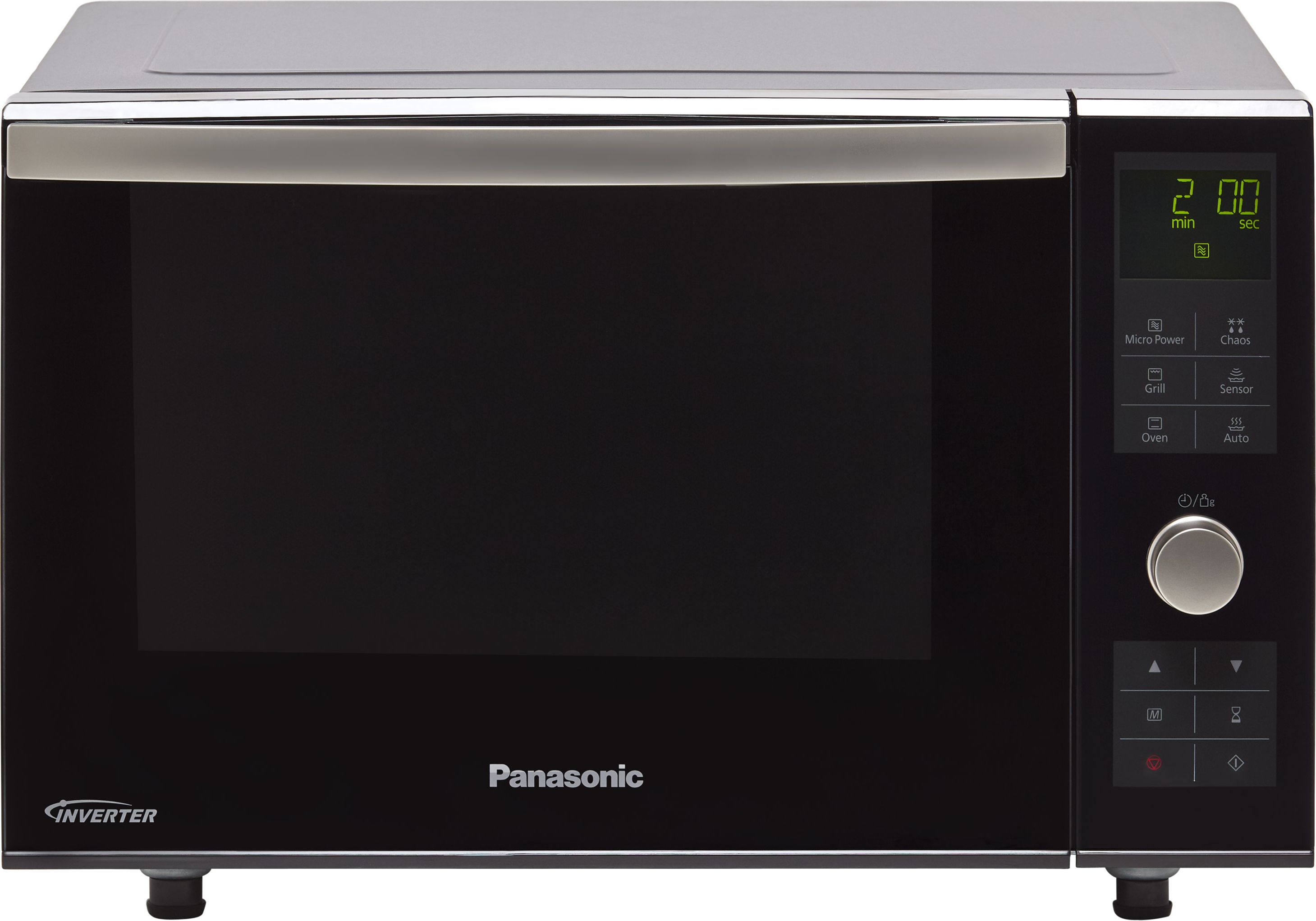 Panasonic NN-DF386BPQ Freestanding 31cm Tall Microwave - Black, Black
