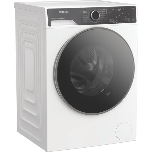 Hotpoint Fabric Care Pro HPD 9693 CARE UK 9Kg / Washer Dryer with 1400 rpm - White  - Right perspective shot