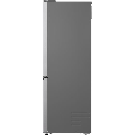 LG GBBSJ10EPY 186cm No Frost Fridge Freezer - Prime Silver - Side shot