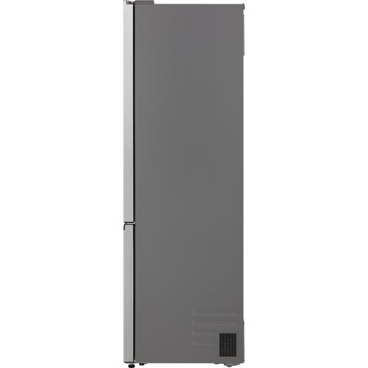 LG GBBSJ2CCPY Wifi Connected 203cm 70/30 No Frost Fridge Freezer - Prime Silver - Side shot