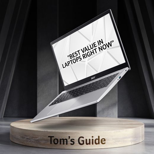 Acer Aspire Go 15 AG15-42P 15.6" Laptop - AMD Ryzen™ 5, 512GB SSD, 16 GB RAM - Silver - Annotation - Tom's Guide review