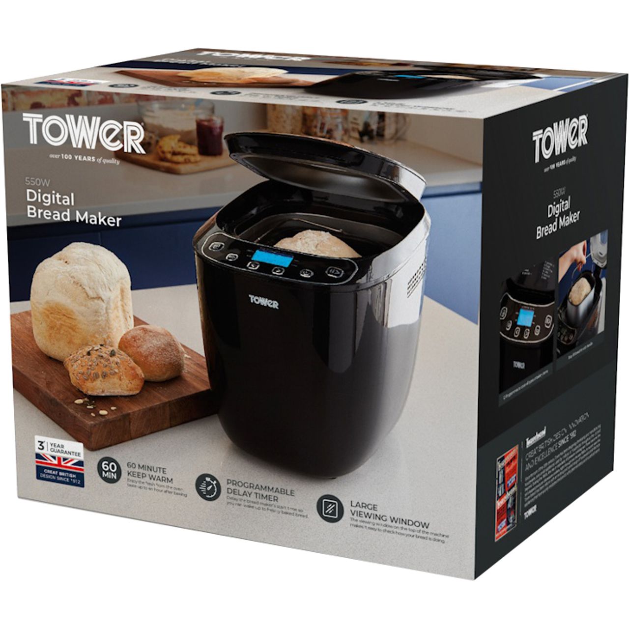 recipes for tower bread maker