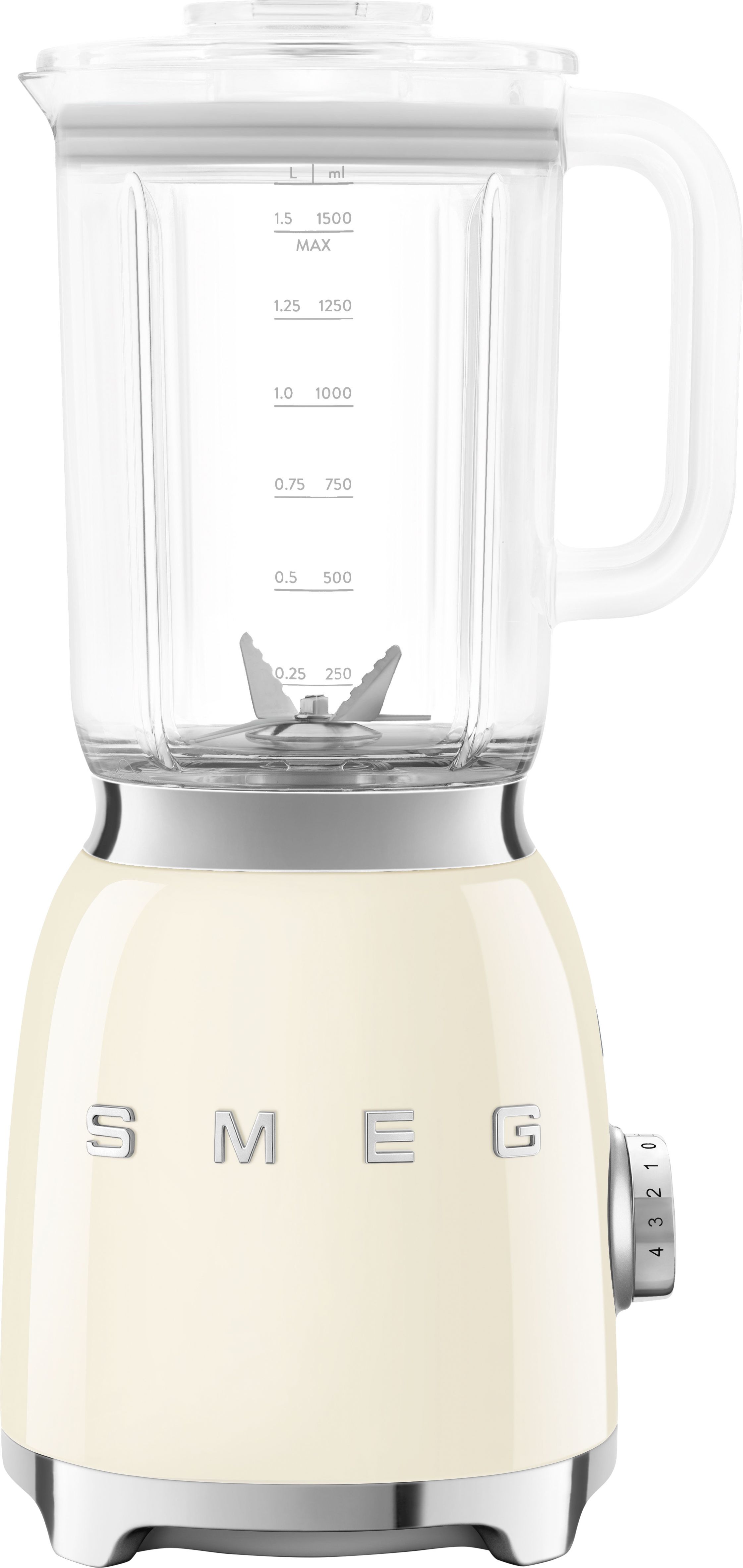 Smeg Tabletop Blender - 1.5 L - Cream - 800W