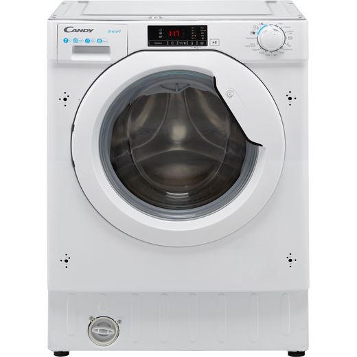 Candy CBW47D1E Integrated 7Kg Washing Machine with 1400 rpm - White - D Rated