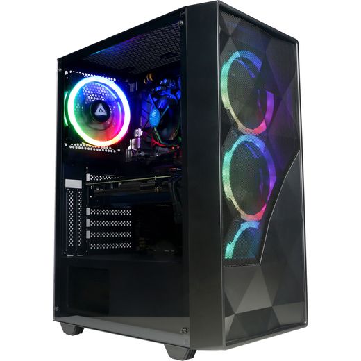 CyberPowerPC Desktop | Black | AO22206 | ao.com