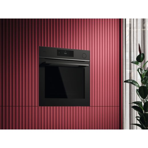 AEG 7000 MealAssist TR7PB731ST Built In Electric Single Oven with Pyrolytic Cleaning - Matt Black - Oven in kitchen