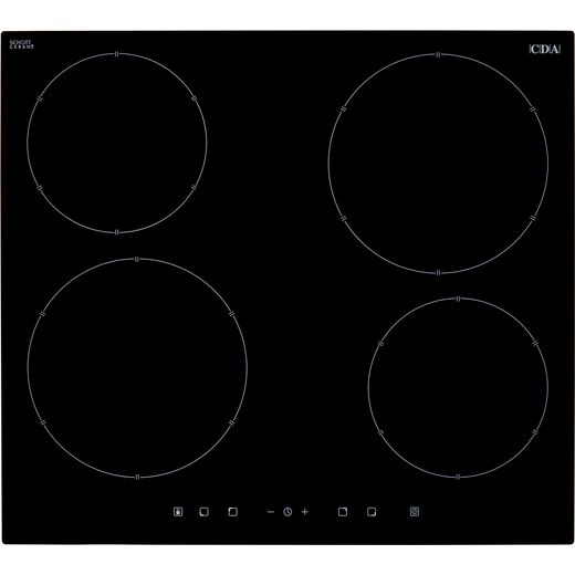CDA HN6111FR 58cm Induction Hob - Black