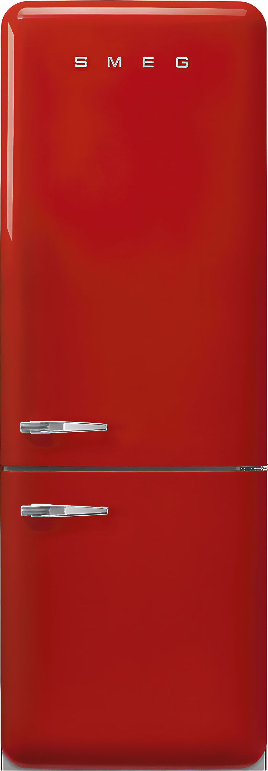 Smeg FAB38RRD6 Fridge Freezer - Red - No Frost - 481L Total Capacity