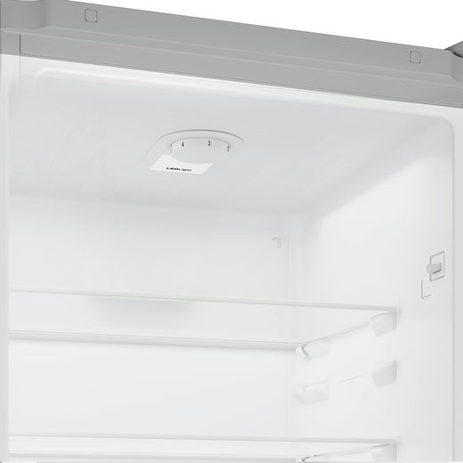 Indesit 50/50 Frost Free Fridge Freezer - Silver  - Close up control panel shot 