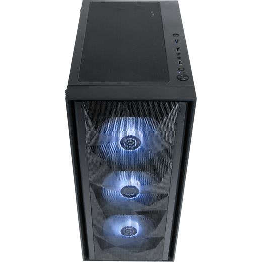 CyberPowerPC AO22237 - AMD Ryzen™ 5, 1TB SSD - Black - Top view shot