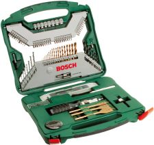Bosch 100-Piece X-Line Titanium Drill and Screwdriver Bit Set - Green