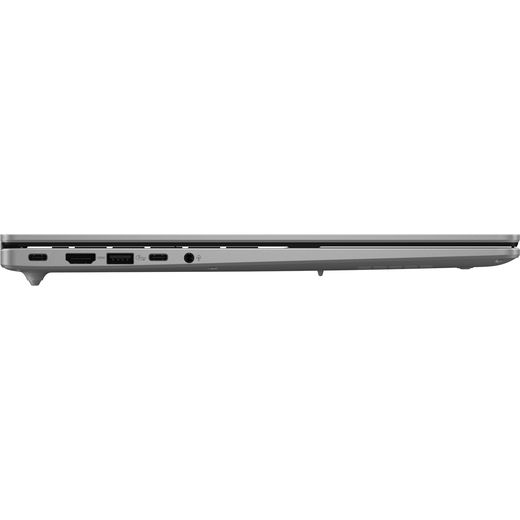 Asus Vivobook 16 16" Laptop - AMD Ryzen™ AI 7, 1TB SSD, 16 GB RAM - Silver - Side shot