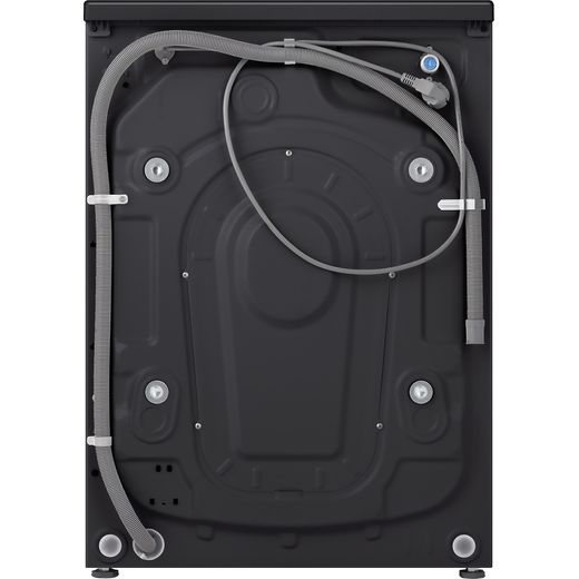 Hisense WF7S1247BB 12kg Washing Machine with 1400 rpm - Black - Back shot